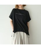【イェッカ ヴェッカ/YECCA VECCA】の裾ドロストデザインロゴTee Black|ID: prp329100004573373 ipo3291000000032733876