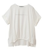 【イェッカ ヴェッカ/YECCA VECCA】の裾ドロストデザインロゴTee Off White|ID: prp329100004573373 ipo3291000000032733877