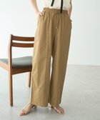 【イェッカ ヴェッカ/YECCA VECCA】のコットンイージーピンタックワイドパンツ Dark Beige|ID: prp329100004573374 ipo3291000000032367181