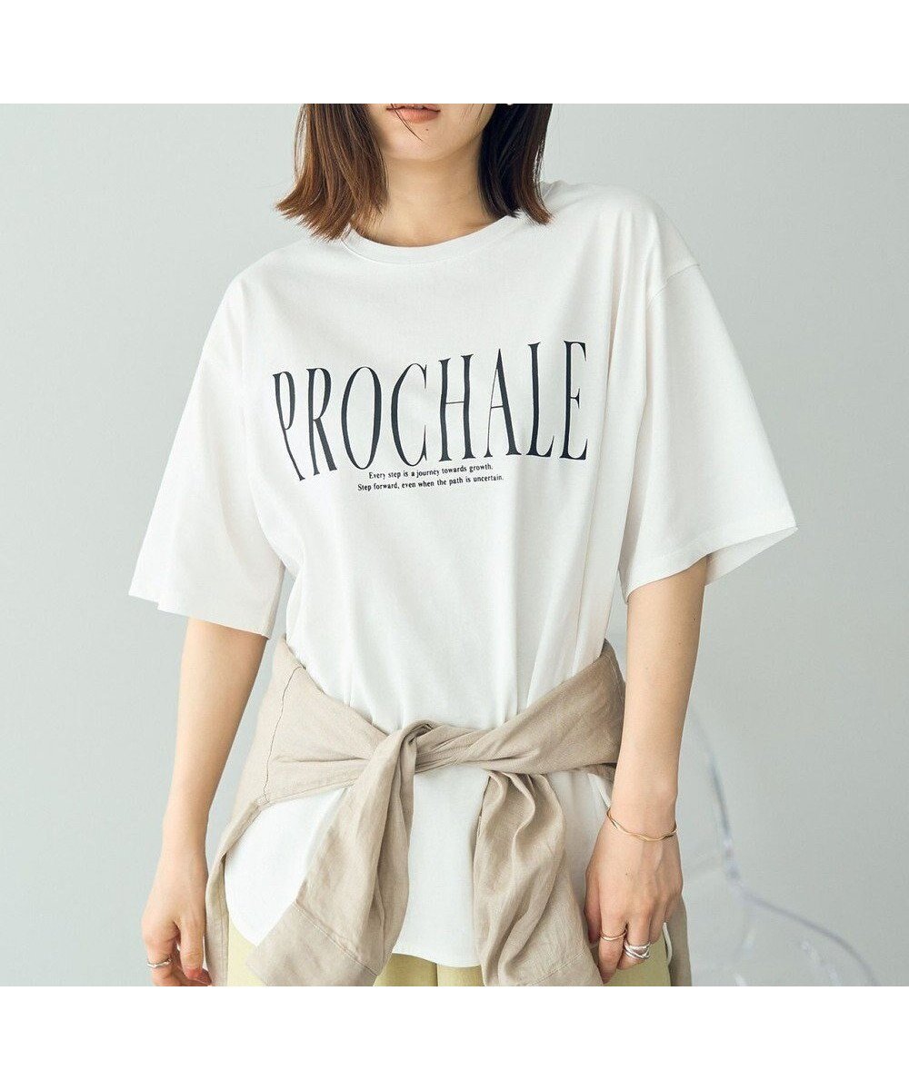 【イェッカ ヴェッカ/YECCA VECCA】の【UVカット】ロゴBIGTee インテリア・キッズ・メンズ・レディースファッション・服の通販 founy(ファニー) 　ファッション　Fashion　レディースファッション　Ladies' Fashion Online　トップス・カットソー　Tops/Tshirt　シャツ/ブラウス　Shirts/Blouses　ロング / Tシャツ　T-Shirts　カットソー　Cut and Sewn　カットソー　Cut And Sew　トレンド　Trend　ビッグ　Big　プリント　Print　ボトム　Bottom　ポケット　Pocket　エレガント 上品　Elegant　夏　Summer　春　Spring　S/S・春夏　Ss・Spring/Summer　Off White|ID: prp329100004573378 ipo3291000000032660783