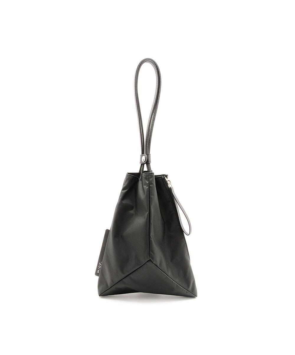 【ミオフィラノ/MioFIRANO】のNY-01 truss_hand bag ナイロン エコロンオックス はっ水 MIOF. ミオフ インテリア・キッズ・メンズ・レディースファッション・服の通販 founy(ファニー) 　ファッション　Fashion　レディースファッション　Ladies' Fashion Online　巾着　Purse　スリム　Slim　ハンドバッグ　Handbag　フォルム　Form　ポケット　Pocket　モダン　Modern　日本製　Made In Japan　旅行　Travel　BLACK|ID: prp329100004573388 ipo3291000000032367296