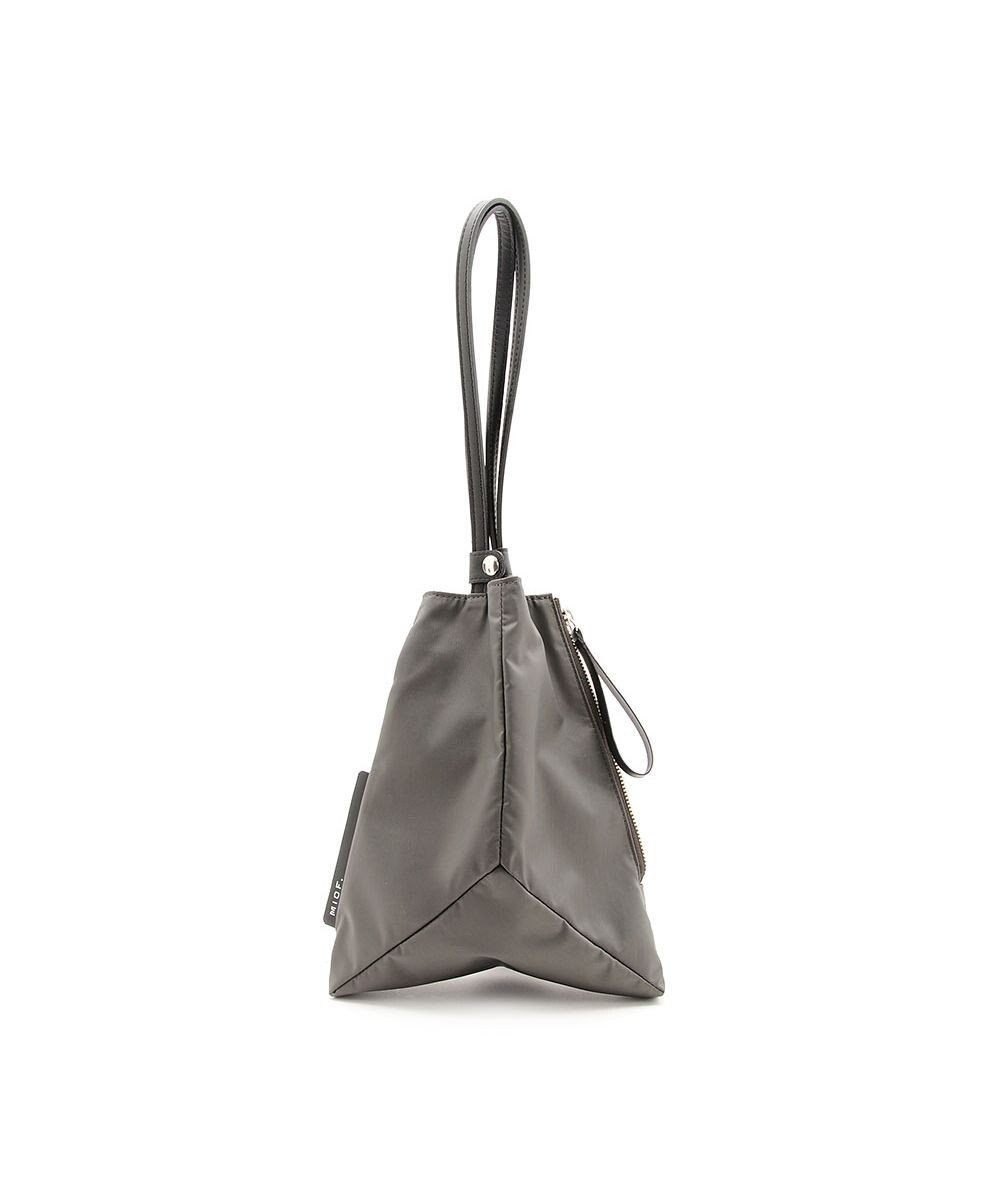 【ミオフィラノ/MioFIRANO】のNY-01 truss_hand bag ナイロン エコロンオックス はっ水 MIOF. ミオフ インテリア・キッズ・メンズ・レディースファッション・服の通販 founy(ファニー) 　ファッション　Fashion　レディースファッション　Ladies' Fashion Online　巾着　Purse　スリム　Slim　ハンドバッグ　Handbag　フォルム　Form　ポケット　Pocket　モダン　Modern　日本製　Made In Japan　旅行　Travel　CHARCOAL GRAY|ID: prp329100004573388 ipo3291000000032367298