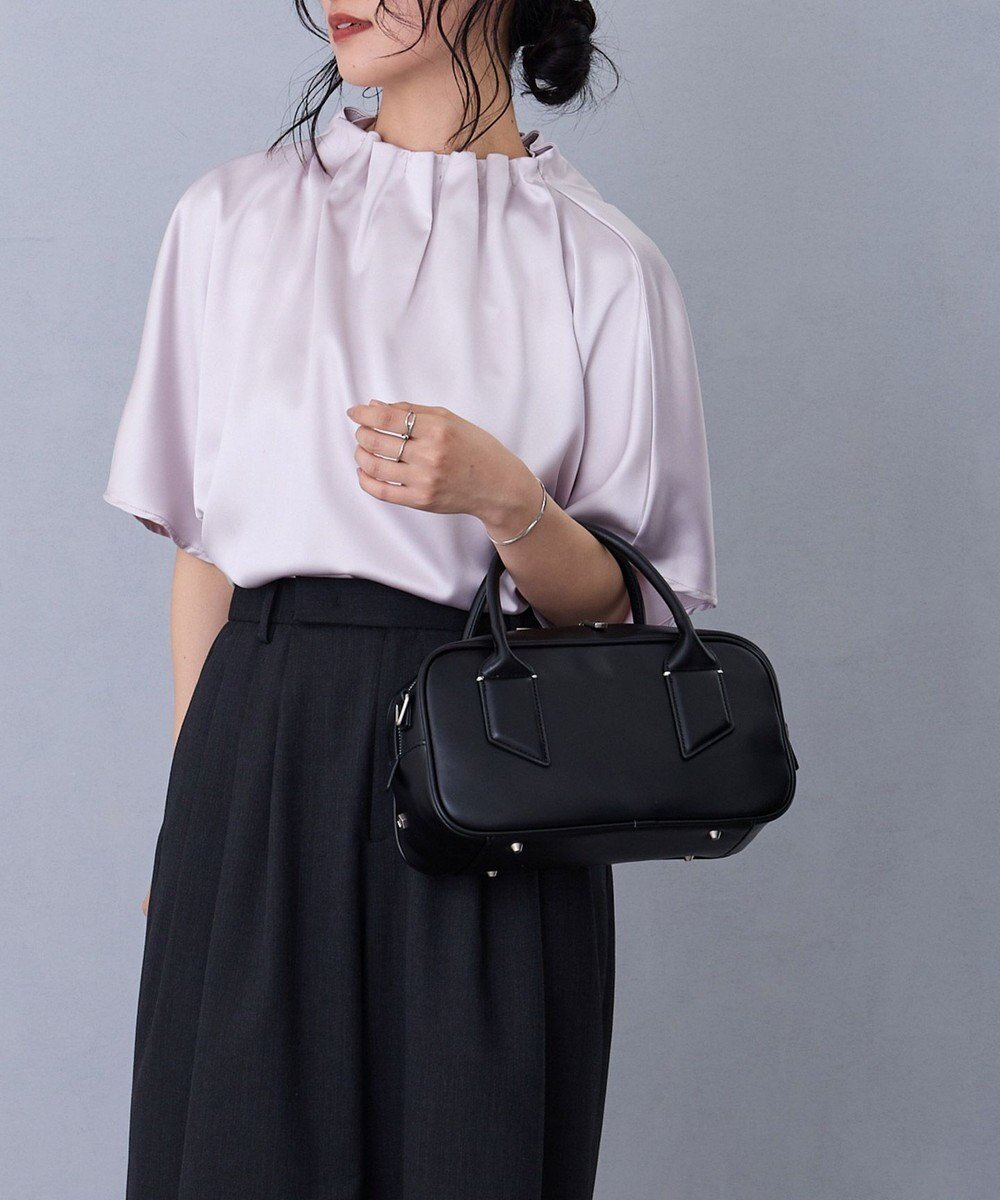 【ミオフィラノ/MioFIRANO】のSILHOUETTE U001 ボストンバッグ インテリア・キッズ・メンズ・レディースファッション・服の通販 founy(ファニー) 　ファッション　Fashion　レディースファッション　Ladies' Fashion Online　バッグ　Bag　ショルダー　Shoulder　スマート　Smart　トレンド　Trend　フォルム　Form　ボストンバッグ　Boston Bag　ポケット　Pocket　ワイド　Wide　BLACK|ID: prp329100004573394 ipo3291000000032367374