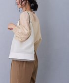 【ミオフィラノ/MioFIRANO】のTILE G001 トートバッグ ポーチ付き A4サイズ対応 WHITE|ID: prp329100004573404 ipo3291000000032367488