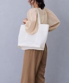 【ミオフィラノ/MioFIRANO】のDOOR J002 トートバッグ A4サイズ対応 人気、トレンドファッション・服の通販 founy(ファニー) ファッション Fashion レディースファッション Ladies' Fashion Online バッグ Bag アウトドア Outdoor シアー Sheer トレンド Trend ポケット Pocket おすすめ Recommend 旅行 Travel thumbnail WHITE|ID: prp329100004573408 ipo3291000000032367515