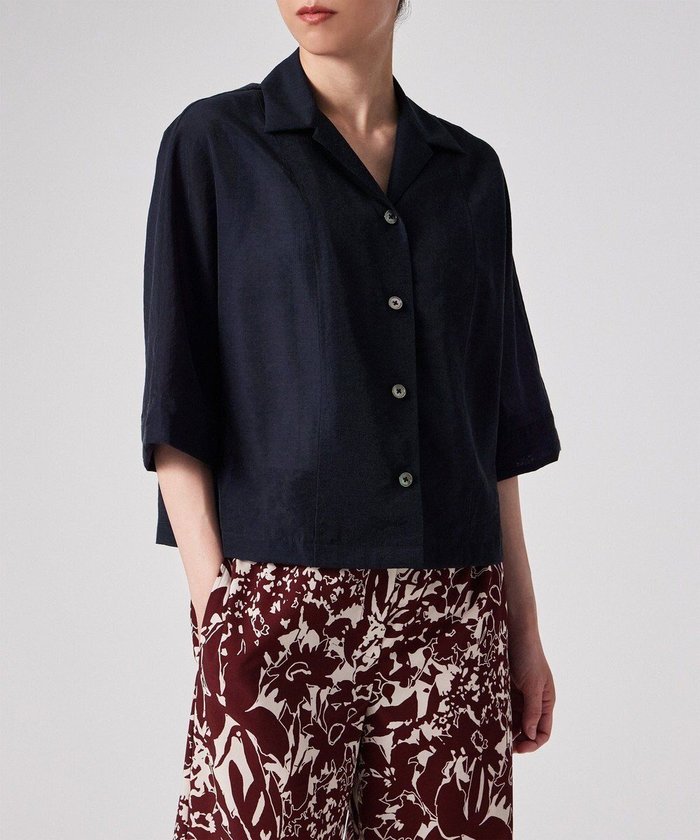 【ポール スミス/Paul Smith】の【洗える】オープンカラー シアーシャツ インテリア・キッズ・メンズ・レディースファッション・服の通販 founy(ファニー) https://founy.com/ ファッション Fashion レディースファッション Fashion for Women トップス・カットソー Cut & Sew Tops シャツ・ブラウス・オフィスカジュアル Elegant Blouses & Button-Ups シアー Sheer, See-Through ボックス Boxy, Box Shape リラックス Relax, Relaxed Fit 夏 Summer 春 Spring S/S・春夏 SS, Spring/Summer, Warm Season 洗える Machine Washable 羽織 Haori, Light Jacket |ID: prp329100004573412 ipo3291000000033524590