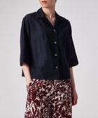 【ポール スミス/Paul Smith】の【洗える】オープンカラー シアーシャツ ネイビー|ID: prp329100004573412 ipo3291000000033524592