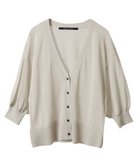 【イェッカ ヴェッカ/YECCA VECCA】のシアーニットVネックカーディガン Light Beige|ID: prp329100004573419 ipo3291000000032638283