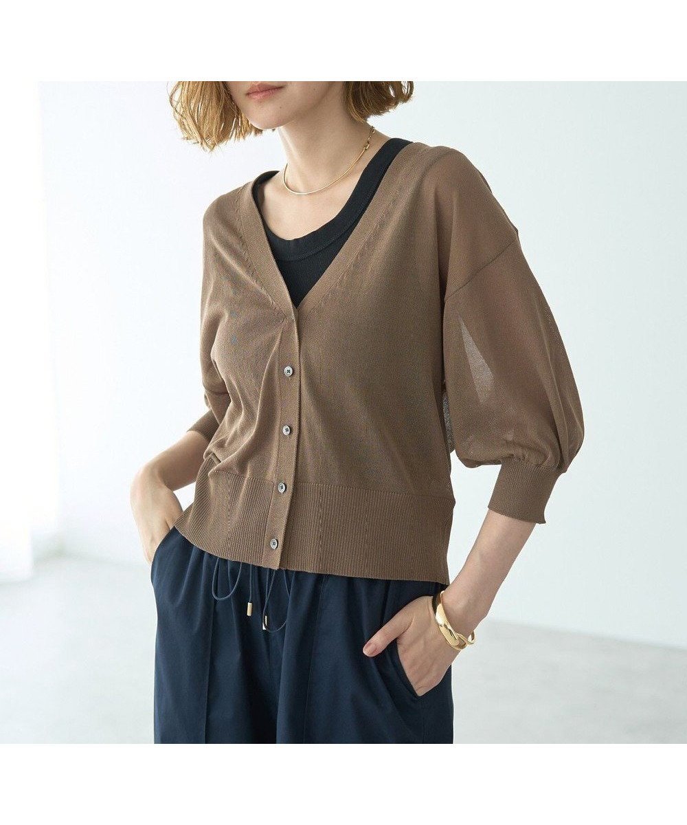 【イェッカ ヴェッカ/YECCA VECCA】のシアーニットVネックカーディガン 人気、トレンドファッション・服の通販 founy(ファニー) ファッション Fashion レディースファッション Fashion for Women トップス・カットソー Cut & Sew Tops ニット Knit Tops & Sweaters カーディガン・羽織り Layered Style Cardigans Vネックトップス V-Neck Tops / V-Cut Neckline Shirts おすすめ Recommended / Our Picks カーディガン Cardigan, Knitwear サマー Summer, Summer Style ショート Short, Short Length トレンド Trend, Trending Now ポケット Pocket, Pocket Detail 夏 Summer 春 Spring S/S・春夏 SS, Spring/Summer, Warm Season other-1|ID: prp329100004573419 ipo3291000000033657732
