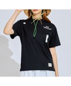 【ピーダブリュサーキュラス/PW CIRCULUS】の【吸水速乾 / UV遮蔽率96.3% UVカット / ストレッチ】【WOMEN】ポケットモックT ブラック系|ID: prp329100004573424 ipo3291000000032367670