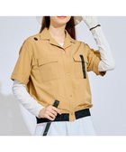 【ピーダブリュサーキュラス/PW CIRCULUS】の【WOMEN】サファリシャツ ゴルフウェア レディース 人気、トレンドファッション・服の通販 founy(ファニー) ファッション Fashion レディースファッション Fashion for Women トップス・カットソー Cut & Sew Tops シャツ・ブラウス・オフィスカジュアル Elegant Blouses & Button-Ups ロングTシャツ・Tシャツ Longline T-Shirts & Tees カットソー・ベーシックTシャツ Cut-and-Sewn Tops / Stretch Tees & Basics おすすめ Recommended / Our Picks カットソー Cut and Sewn Top グラフィック Graphic, Graphic Design ゴルフ Golf ポケット Pocket, Pocket Detail ポロシャツ Polo Shirt, Collared Tee モックネック Mock Neck, Short Turtleneck 夏 Summer 春 Spring S/S・春夏 SS, Spring/Summer, Warm Season thumbnail ベージュ系|ID: prp329100004573426 ipo3291000000033254215