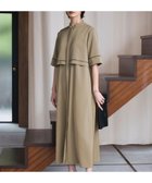 【アイシービー/iCB】の【ASUMI・MANAMIコラボ 丈が選べる】ハシゴレースシャツワンピース カーキ系|ID: prp329100004573430 ipo3291000000032447462