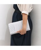 【アンビリオン/UNBILLION】のカシュカシュ cachecache / チェーンショルダー付きクラッチバッグ シルバー|ID: prp329100004573450 ipo3291000000033619090