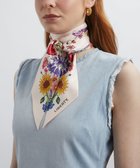 【リバティ/LIBERTY】のフローラル・ミューズ 8x160スキニー シルク スカーフ クリーム|ID: prp329100004573451 ipo3291000000032367841