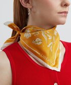 【リバティ/LIBERTY】のモノ ミューズ 45x45 シルク スカーフ イエロー|ID: prp329100004573456 ipo3291000000032367872