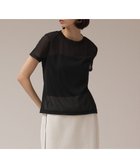 【グレース コンチネンタル/GRACE CONTINENTAL】のシアーカットトップ ブラック|ID: prp329100004573473 ipo3291000000032367979