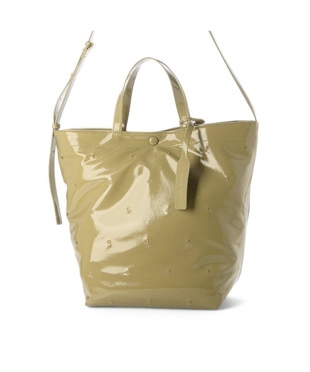 【アンビリオン/UNBILLION】のカシュカシュ cachecache / エナメル2wayトート インテリア・キッズ・メンズ・レディースファッション・服の通販 founy(ファニー) ファッション Fashion レディースファッション Fashion for Women バッグ Bags エナメル Patent Leather カラフル Colorful Design ショルダー Shoulder, Shoulder Strap ドット Polka Dot, Dot Pattern ハンド Hand, Handmade ポケット Pocket, Pocket Detail マグネット Magnet, Magnetic Closure ミックス Mix, Mixed Style モチーフ Motif, Design Theme 再入荷 Restock / Back in Stock おすすめ Recommended / Our Picks エレガント 上品 Elegant ビジネス 仕事 通勤 Business / Work / Commuting ライトグリーン|ID: prp329100004573480 ipo3291000000033658110