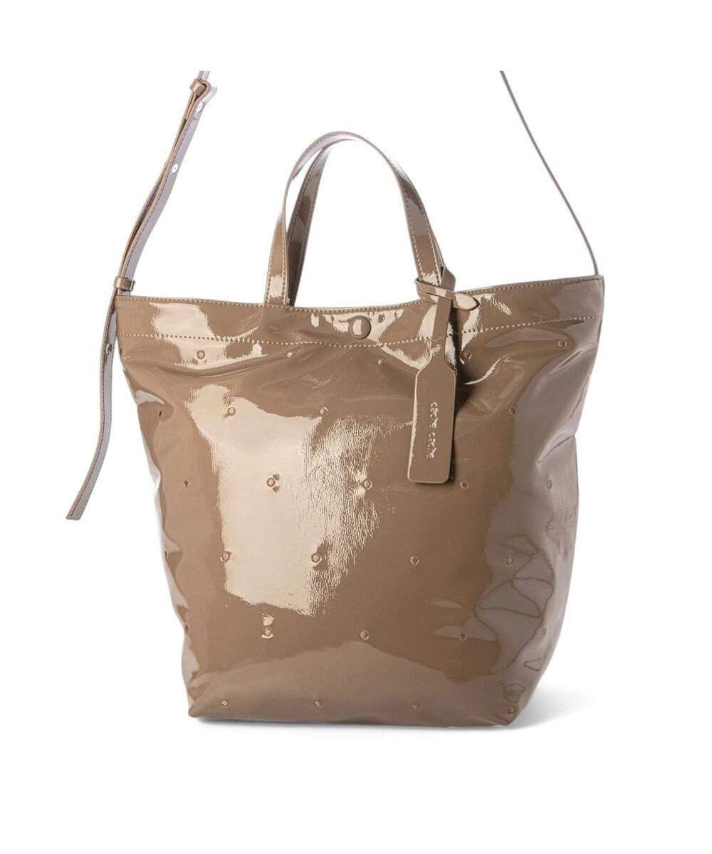 【アンビリオン/UNBILLION】のカシュカシュ cachecache / エナメル2wayトート インテリア・キッズ・メンズ・レディースファッション・服の通販 founy(ファニー) ファッション Fashion レディースファッション Fashion for Women バッグ Bags エナメル Patent Leather カラフル Colorful Design ショルダー Shoulder, Shoulder Strap ドット Polka Dot, Dot Pattern ハンド Hand, Handmade ポケット Pocket, Pocket Detail マグネット Magnet, Magnetic Closure ミックス Mix, Mixed Style モチーフ Motif, Design Theme 再入荷 Restock / Back in Stock おすすめ Recommended / Our Picks エレガント 上品 Elegant ビジネス 仕事 通勤 Business / Work / Commuting オーク|ID: prp329100004573480 ipo3291000000033658111