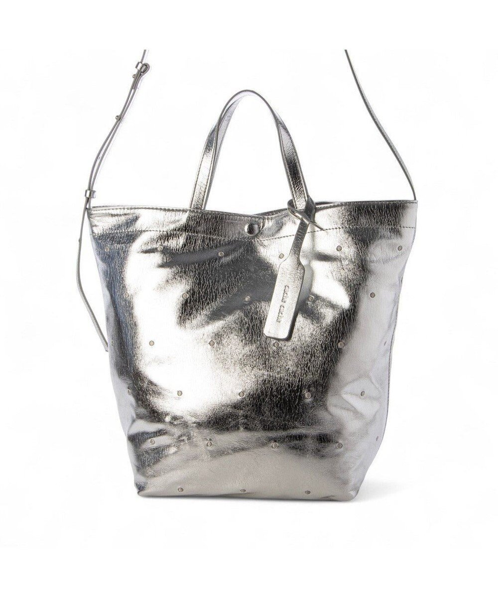 【アンビリオン/UNBILLION】のカシュカシュ cachecache / エナメル2wayトート インテリア・キッズ・メンズ・レディースファッション・服の通販 founy(ファニー) ファッション Fashion レディースファッション Fashion for Women バッグ Bags エナメル Patent Leather カラフル Colorful Design ショルダー Shoulder, Shoulder Strap ドット Polka Dot, Dot Pattern ハンド Hand, Handmade ポケット Pocket, Pocket Detail マグネット Magnet, Magnetic Closure ミックス Mix, Mixed Style モチーフ Motif, Design Theme 再入荷 Restock / Back in Stock おすすめ Recommended / Our Picks エレガント 上品 Elegant ビジネス 仕事 通勤 Business / Work / Commuting シルバー|ID: prp329100004573480 ipo3291000000033658113