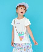 【エニファム/any FAM / KIDS】の【any FAM×サーティワン アイスクリーム】フレーバー ポシェットTシャツ エクリュ(ポッピングシャワー)|ID: prp329100004573932 ipo3291000000032377476