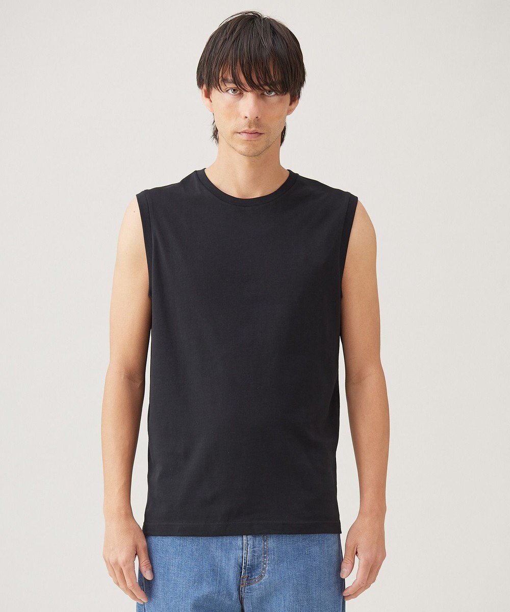 【アンフィーロ/UNFILO / MEN】の【UVケア】BASIC ノースリーブ カットソー 人気、トレンドファッション・服の通販 founy(ファニー) 　ファッション　Fashion　メンズファッション　Fashion for Men　トップス・カットソー　Cut & Sew Tops　ノースリーブトップス　Sleeveless Tops　インナー　Innerwear　カットソー　Cut and Sewn Top　タンク　Tank Top, Sleeveless Top　ノースリーブ　Sleeveless, No-Sleeve　半袖　Short Sleeve, Half Sleeve　夏　Summer　春　Spring　S/S・春夏　SS, Spring/Summer, Warm Season　 other-1|ID: prp329100004573945 ipo3291000000033528233