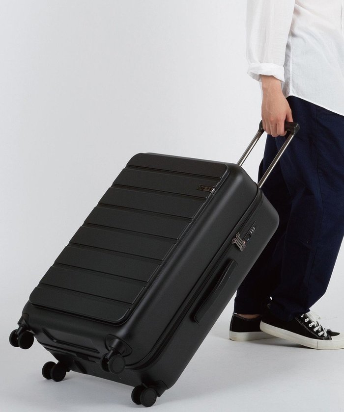 【エースバッグズアンドラゲッジ/ACE BAGS & LUGGAGE】のACE フレットボード スーツケース M 68L 05433 エース インテリア・キッズ・メンズ・レディースファッション・服の通販 founy(ファニー) https://founy.com/ ファッション Fashion レディースファッション Ladies' Fashion Online スーツ Suits トラベル Travel フェイクレザー Faux Leather フォルム Form ポケット Pocket おすすめ Recommend 旅行 Travel スーツケース キャリーケース Suitcase |ID: prp329100004573946 ipo3291000000032675276
