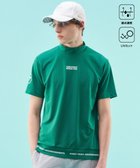 【23区 ゴルフ/23区GOLF / MEN】の【MEN】【吸水速乾/UVカット】ストレッチメッシュモックネックシャツ パイングリーン系|ID: prp329100004573950 ipo3291000000032675135