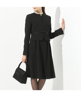【組曲 NOIR/KUMIKYOKU NOIR】のガーシュストレッチバーズアイ 人気、トレンドファッション・服の通販 founy(ファニー) ファッション Fashion レディースファッション WOMEN セットアップ Setup スーツ Suits スーツセット Suit Sets アンサンブル Ensemble ジャケット Jacket ストレッチ Stretch スーツ Suit セットアップ Set Up フェミニン Feminine リボン Ribbon 夏 Summer S/S・春夏 Ss・Spring/Summer A/W・秋冬 Aw・Autumn/Winter・Fw・Fall-Winter |ID:prp329100004573962