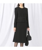 【自由区 FORMAL/JIYU-KU FORMAL】の【オールシーズン対応】バーズアイ ジャケット+ワンピース 人気、トレンドファッション・服の通販 founy(ファニー) ファッション Fashion レディースファッション Fashion for Women アウター Coat / Outerwear Collection レディースジャケット・軽アウター Jackets スーツ Business Suits & Workwear スーツジャケット・オフィスブレザー Suit Jackets / Blazers スーツセット・2点セット・レディーススーツ Suit Sets / 2-Piece Suits / Office Suit Sets アンサンブル Ensemble Set エレガント 上品 Elegant サテン Satin, Glossy Fabric シフォン Chiffon, Lightweight Fabric シンプル Simple, Minimal ジャケット Jacket, Outerwear スーツ Suit, Formalwear セットアップ Set-Up, Coordinated Outfit リボン Ribbon, Bow 夏 Summer S/S・春夏 SS, Spring/Summer, Warm Season A/W・秋冬 Autumn/Winter thumbnail ブラック系|ID: prp329100004573964 ipo3291000000033487453