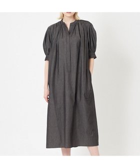 【ベイジ,/BEIGE,】 POMEGRANATE / ギャザーワンピース人気、トレンドファッション・服の通販 founy(ファニー) ファッション Fashion レディースファッション WOMEN ワンピース Dress 春 Spring ギャザー Gather 抗菌 Antibacterial スタンド Stand スリーブ Sleeve デニム Denim ドレス Dress S/S・春夏 Ss・Spring/Summer おすすめ Recommend 夏 Summer 2023春夏・S/S Ss,Spring/Summer,2023 2023年 2023 エレガント 上品 Elegant |ID:prp329100004573970