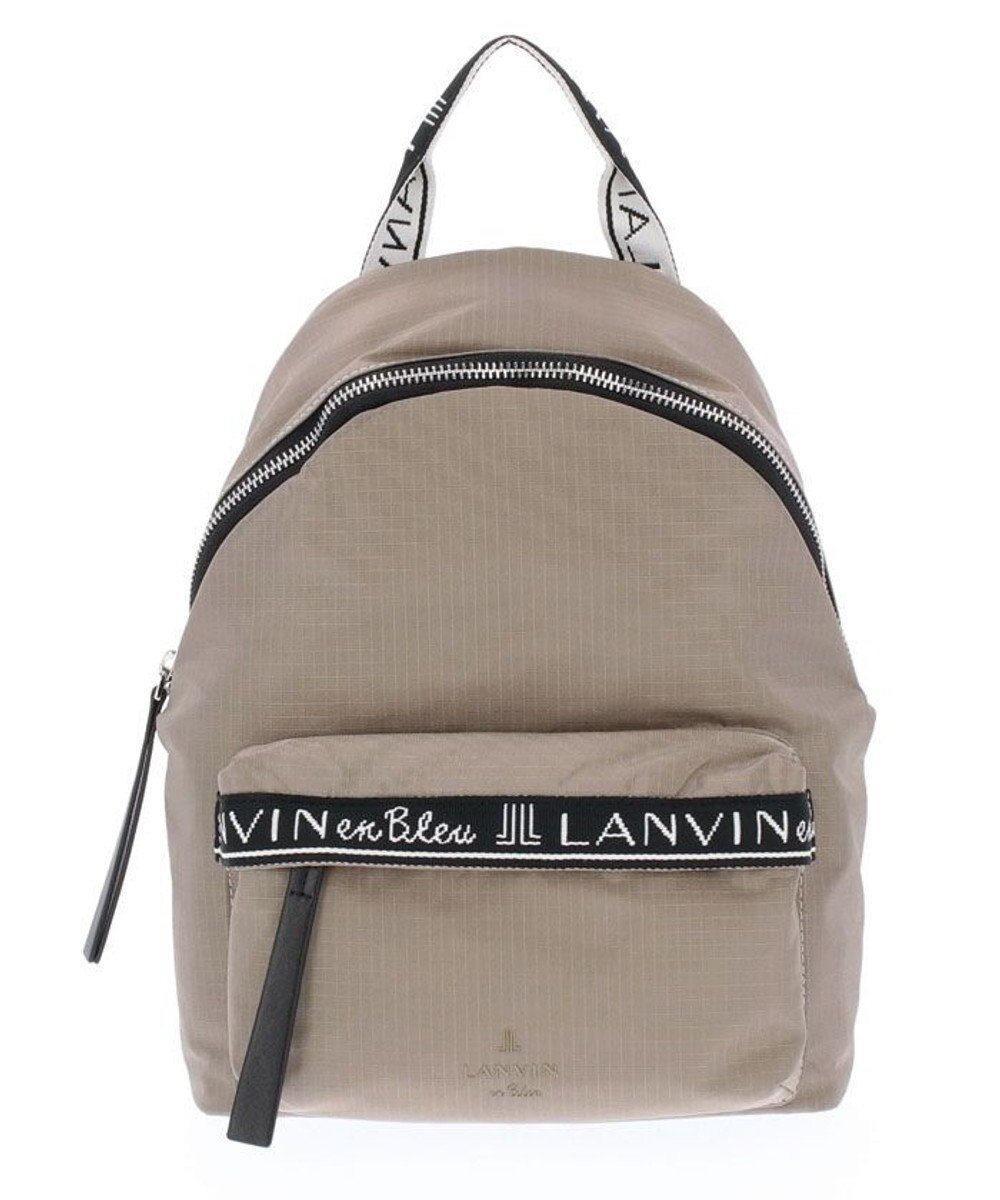 【ランバン オン ブルー/LANVIN en Bleu】のエヴリー リュック インテリア・キッズ・メンズ・レディースファッション・服の通販 founy(ファニー) 　ファッション　Fashion　レディースファッション　Ladies' Fashion Online　バッグ　Bag　シンプル　Simple　ジャカード　Jacquard　ポケット　Pocket　リップ　Lip　リュック　Ruck Sack　ベージュ|ID: prp329100004573973 ipo3291000000032616922