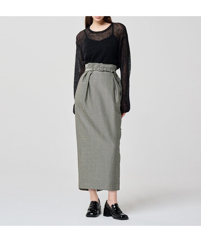 【アンクレイヴ/uncrave】のヘリンボーンスーツ スカート(uncrave WHITE) インテリア・キッズ・メンズ・レディースファッション・服の通販 founy(ファニー) https://founy.com/ ファッション Fashion レディースファッション Fashion for Women スカート Skirts スーツ Business Suits & Workwear スーツスカート・ビジネス用スカート Suit Skirts / Office Skirts シンプル Simple, Minimal ジャケット Jacket, Outerwear バランス Balance, Style Balance ビスチェ Bustier, Corset Top ボックス Boxy, Box Shape モダン Modern, Contemporary ワイド Wide, Wide Fit A/W・秋冬 Autumn/Winter おすすめ Recommended / Our Picks |ID: prp329100004573983 ipo3291000000033681049