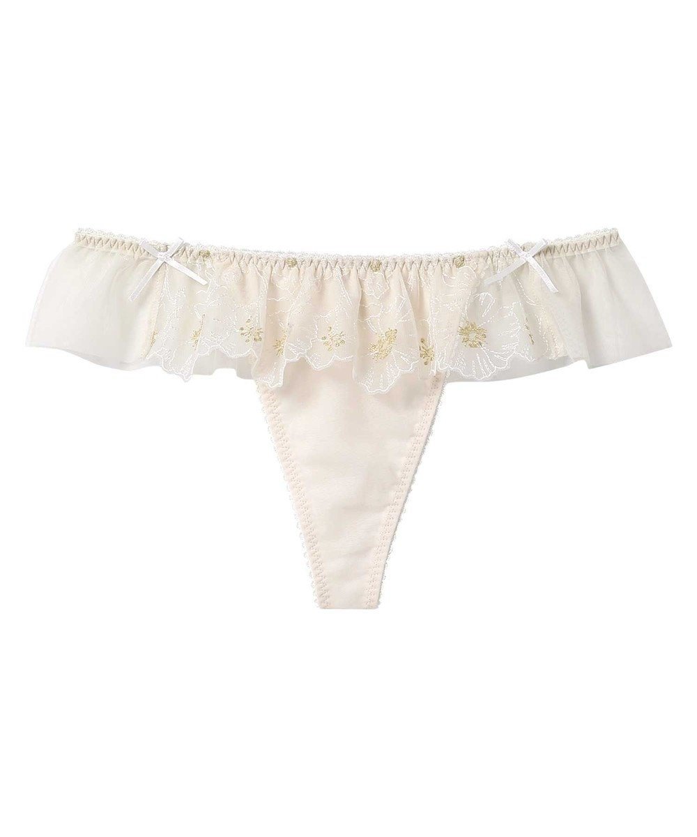 【アンフィ/AMPHI】のTバックショーツ 【stylist 4U スタイリストフォーユー】 BYJ383とペア くいこみにくい(バック) ソング ショーツ PYJ583 アンフィ/ワコール インテリア・キッズ・メンズ・レディースファッション・服の通販 founy(ファニー) ファッション Fashion レディースファッション Fashion for Women バッグ Bags アンダー Underwear Essentials ショーツ Shorts, Short Pants ストレッチ Stretch, Stretchy Fabric チュール Tulip, Tulip Motif フラワー Flower, Floral モチーフ Motif, Design Theme レース Lace, Lace Fabric ベージュ|ID: prp329100004573988 ipo3291000000034276440