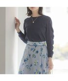 【組曲/KUMIKYOKU】のハートボタン ニットプルオーバー ネイビー系|ID: prp329100004573996 ipo3291000000033036825