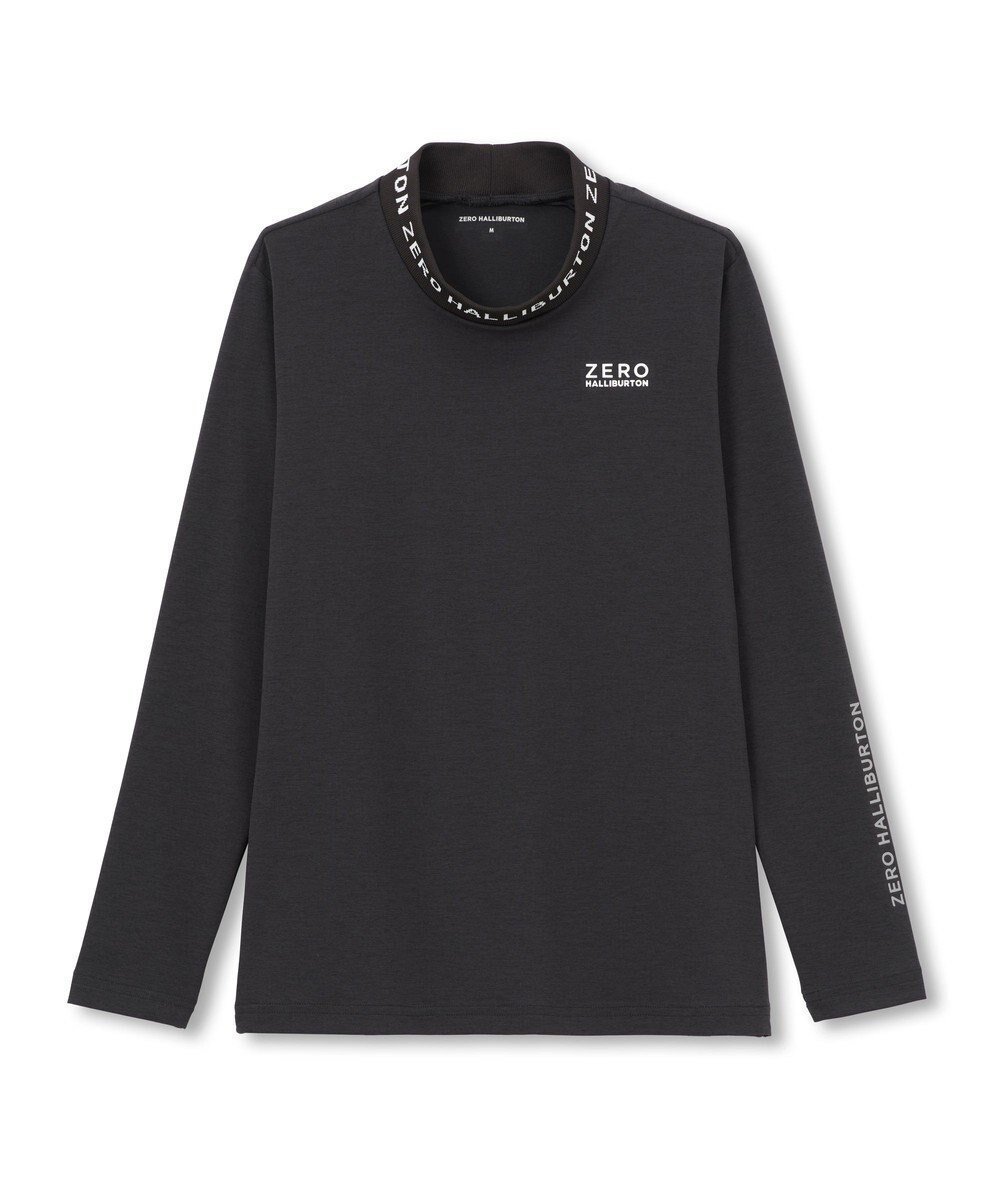 【ゼロハリバートン/ZERO HALLIBURTON】のZHG-W4b デルタソロテックスロングリブモックネックTシャツ 82687 レディースゴルフ 人気、トレンドファッション・服の通販 founy(ファニー) 　ファッション　Fashion　レディースファッション　WOMEN　トップス・カットソー　Tops/Tshirt　シャツ/ブラウス　Shirts/Blouses　ロング / Tシャツ　T-Shirts　カットソー　Cut and Sewn　カットソー　Cut And Sew　ゴルフ　Golf　スウィング　Swing　スリーブ　Sleeve　パウダー　Powder　パターン　Pattern　プリント　Print　再入荷　Restock/Back In Stock/Re Arrival　夏　Summer　S/S・春夏　Ss・Spring/Summer　A/W・秋冬　Aw・Autumn/Winter・Fw・Fall-Winter　軽量　Lightweight　 other-1|ID: prp329100004574001 ipo3291000000032378515