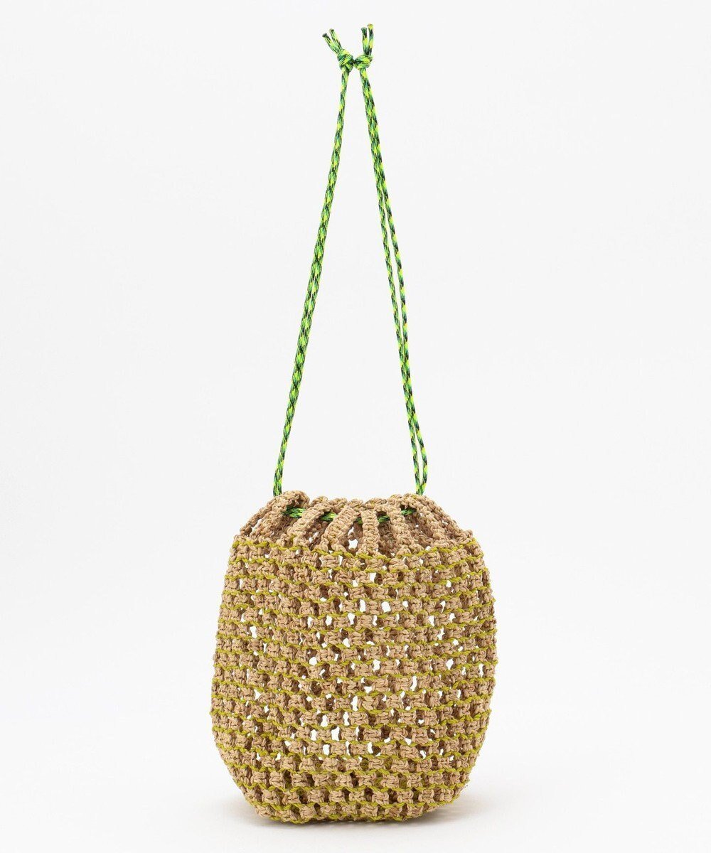 【アンビリオン/UNBILLION】のkakatoo カラーコードサイザル巾着バッグ インテリア・キッズ・メンズ・レディースファッション・服の通販 founy(ファニー) 　ファッション　Fashion　レディースファッション　Fashion for Women　バッグ　Bags　シンプル　Simple, Minimal　フェミニン　Feminine, Girly　巾着　Drawstring Bag, Kinchaku　NAGN|ID: prp329100004574018 ipo3291000000034266043