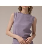 【グレース コンチネンタル/GRACE CONTINENTAL】のカノコニットトップ ラベンダー|ID: prp329100004574071 ipo3291000000033523295