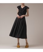 【グレース コンチネンタル/GRACE CONTINENTAL】のフレアタックスカート ブラック|ID: prp329100004574075 ipo3291000000033657892