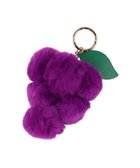 【アンビリオン/UNBILLION】のカカトゥ kakatoo / マスカットチャーム 人気、トレンドファッション・服の通販 founy(ファニー) ファッション Fashion レディースファッション Fashion for Women ミニ財布・二つ折り財布 Wallets & Card Cases キーホルダー Keychain, Key Holder シンプル Simple, Minimal 財布 Wallet, Purse チャーム Charm, Pendant フェミニン Feminine, Girly ポーチ Pouch, Small Case モチーフ Motif, Design Theme 再入荷 Restock / Back in Stock おすすめ Recommended / Our Picks thumbnail パープル|ID: prp329100004574083 ipo3291000000033523355