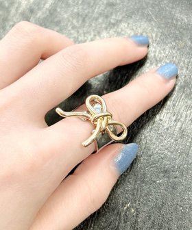 【ウィゴー/WEGO】のLリボンリング 人気、トレンドファッション・服の通販 founy(ファニー) ファッション Fashion レディースファッション WOMEN NEW・新作・新着・新入荷 New Arrivals おすすめ Recommend アクセサリー Accessories スマホ Smartphone リボン Ribbon |ID:prp329100004574129