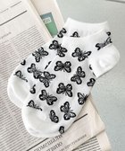 【ウィゴー/WEGO】の総柄バタフライショートソックス 人気、トレンドファッション・服の通販 founy(ファニー) ファッション Fashion レディースファッション Fashion for Women ソックス&靴下 Socks & Hosiery レッグウェア・ストッキング Legwear & Hosiery くるぶし Ankle-Length スマホ Smartphone, Mobile Device ソックス Socks, Hosiery バタフライ Butterfly, Butterfly Motif thumbnail ホワイト|ID: prp329100004574130 ipo3291000000033657362