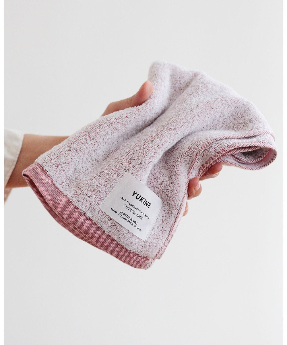【神藤タオル/SHINTO TOWEL】の【閲覧人気NO.2/YUKINE】 フェイスタオル インテリア・キッズ・メンズ・レディースファッション・服の通販 founy(ファニー) 　ファッション　Fashion　レディースファッション　Fashion for Women　吸水　Absorbent, Quick-Dry　タオル　Towel, Bath Towel　人気　Popular, Best Seller　フェイス　Face, Facial Design　aka|ID: prp329100004574863 ipo3291000000032387590