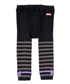 【ミキハウスホットビスケッツ/MIKI HOUSE HOT BISCUITS / KIDS】の【80-120cm】 ボーダー柄 レギンス 黒|ID: prp329100004574872 ipo3291000000033652678