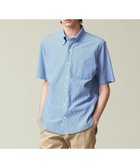 【ジェイ プレス/J.PRESS / MEN】の【夏に嬉しい高機能】カノコインレイ マイクロストライプパッチポケット シャツ/B.D. ブルー系1|ID: prp329100004574884 ipo3291000000032387713