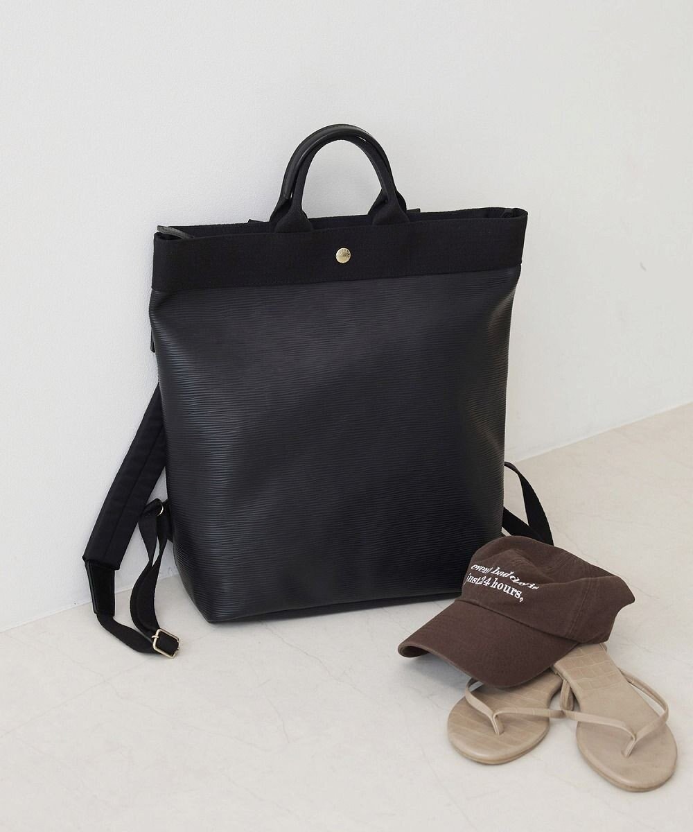 【トプカピ/TOPKAPI】の【Breath TOPKAPI】RIPPLE リプル A4 トート リュック / バックパック 撥水 インテリア・キッズ・メンズ・レディースファッション・服の通販 founy(ファニー) 　ファッション　Fashion　レディースファッション　Ladies' Fashion Online　バッグ　Bag　クール　Cool　軽量　Lightweight　ショルダー　Shoulder　スタイリッシュ　Stylish　スマート　Smart　人気　Popularity　ポケット　Pocket　リュック　Ruck Sack　ビジネス 仕事 通勤　Business　ブラック|ID: prp329100004574900 ipo3291000000032644197