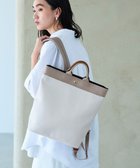 【トプカピ/TOPKAPI】の【Breath TOPKAPI】RIPPLE リプル A4 トート リュック / バックパック 撥水 アイボリー|ID: prp329100004574900 ipo3291000000032644203