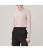 【アイシービー/iCB】の【洗える】リヨセルカシミヤスムース ハイネックカットソー ヘイズピンク系|ID: prp329100004574920 ipo3291000000033529274