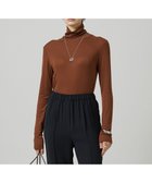 【アイシービー/iCB】の【洗える】リヨセルカシミヤスムース ハイネックカットソー コーヒー系|ID: prp329100004574920 ipo3291000000033529275