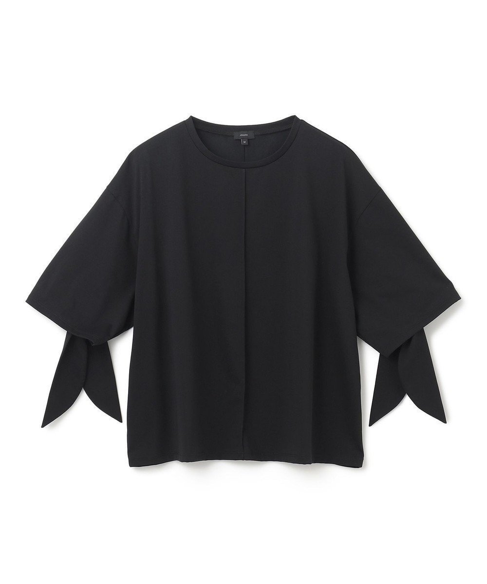【ジョゼフ/JOSEPH】の【洗える】プレーティングジャージー カットソー 人気、トレンドファッション・服の通販 founy(ファニー) 　ファッション　Fashion　レディースファッション　Fashion for Women　トップス・カットソー　Cut & Sew Tops　シャツ・ブラウス・オフィスカジュアル　Elegant Blouses & Button-Ups　ロングTシャツ・Tシャツ　Longline T-Shirts & Tees　カットソー・ベーシックTシャツ　Cut-and-Sewn Tops / Stretch Tees & Basics　アウトレット　Outlet / Clearance　カットソー　Cut and Sewn Top　スペシャル　Special, Limited Edition　夏　Summer　春　Spring　S/S・春夏　SS, Spring/Summer, Warm Season　洗える　Machine Washable　 other-1|ID: prp329100004574921 ipo3291000000032686385
