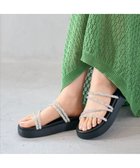 【モード エ ジャコモ/MODE ET JACOMO】のcarino 厚底ビジューサンダル シルバー|ID: prp329100004574928 ipo3291000000032563967
